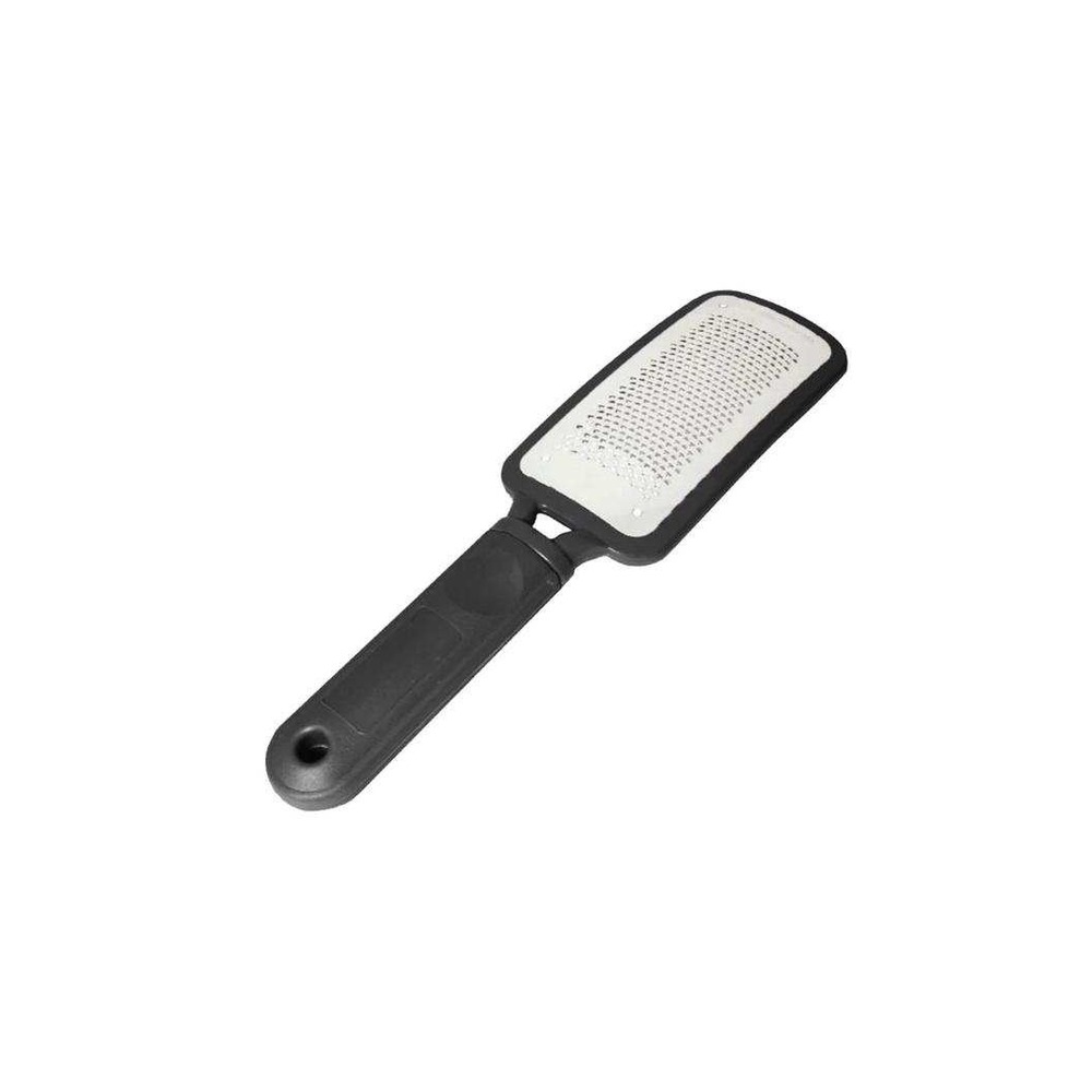 2 Pack Soft-Grip Foot File Callus Remover Stainless Steel Black Handle
